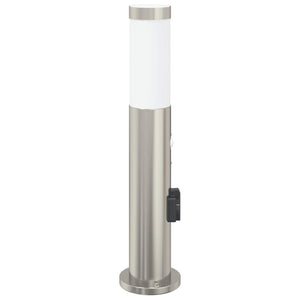 Pollerleuchte mit Sensor & Steckdose 50cm