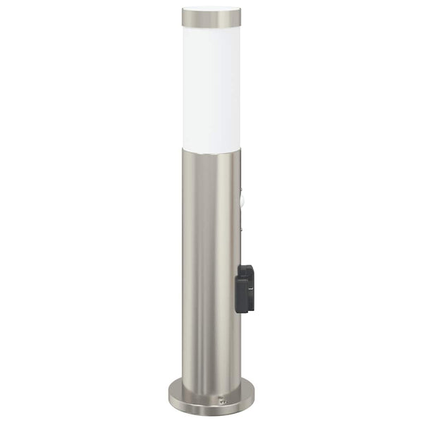 Pollerleuchte mit Sensor & Steckdose 50cm