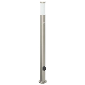 Pollerleuchten mit Sensor & Steckdose, 3er Set