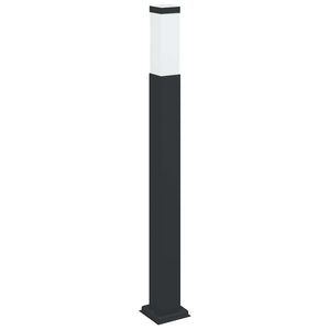 Schwarze Pollerleuchte 80cm IP44