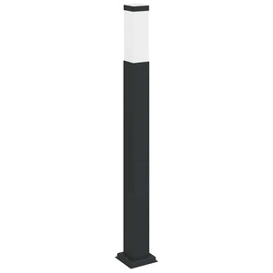 Pollerleuchten 3er Set Schwarz 80cm IP44