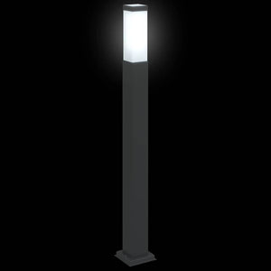 Pollerleuchten 3er Set Schwarz 80cm IP44