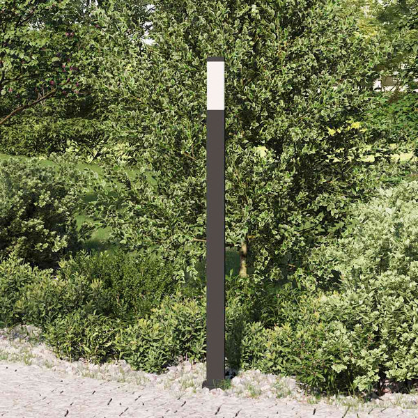 Schwarze Pollerleuchte 110 cm IP44