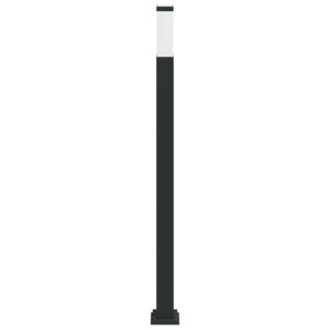 Schwarze Pollerleuchte 110 cm IP44
