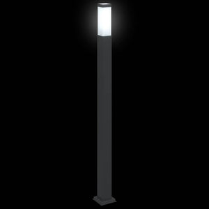 Schwarze Pollerleuchte 110 cm IP44