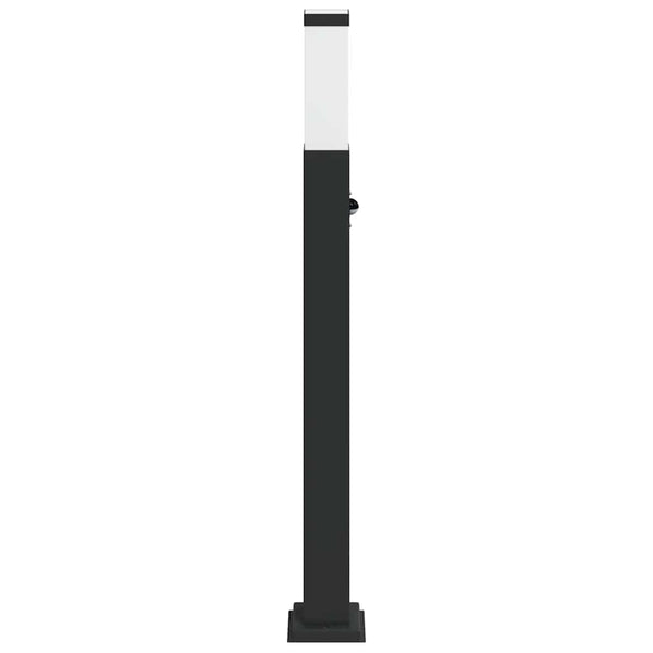 Pollerleuchte mit Sensor, 80cm, Schwarz, IP44