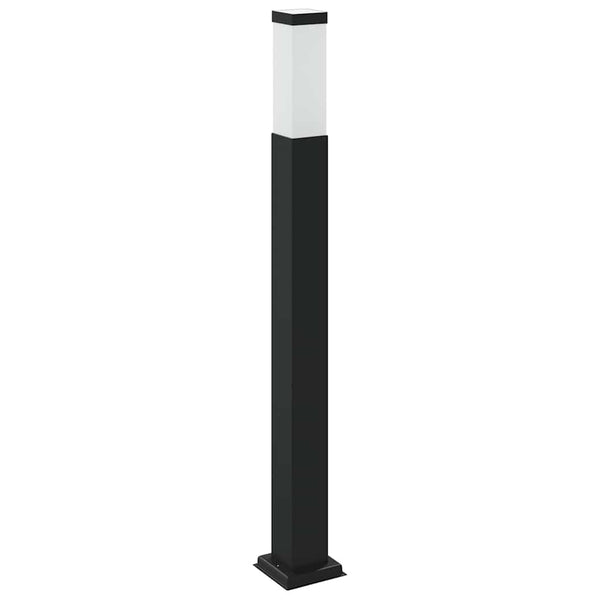 Pollerleuchte mit Sensor, 80cm, Schwarz, IP44