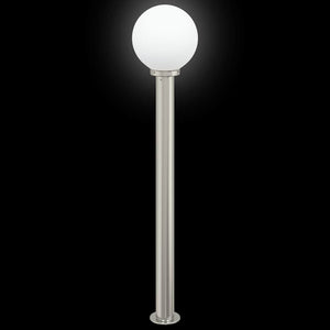 Edelstahl Pollerleuchten 3er Set 120cm IP44