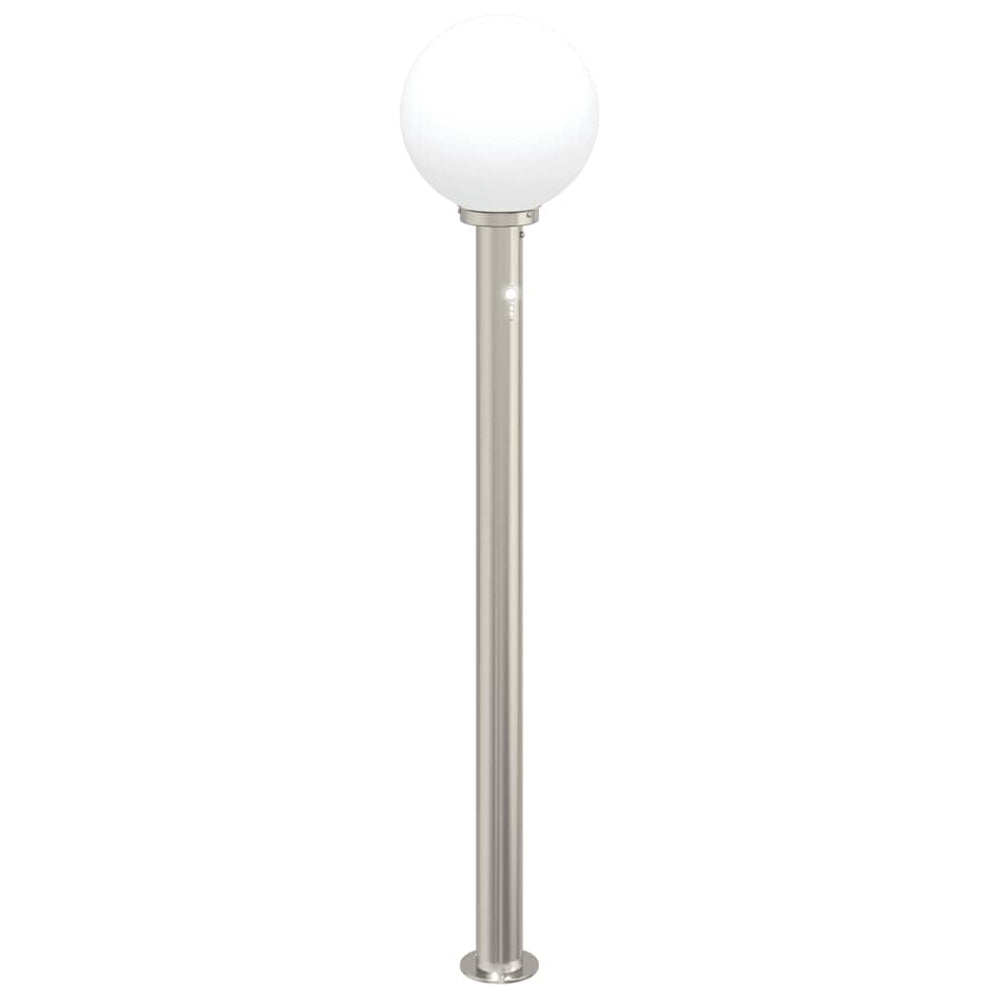 Edelstahl Pollerleuchte mit Sensor 120cm
