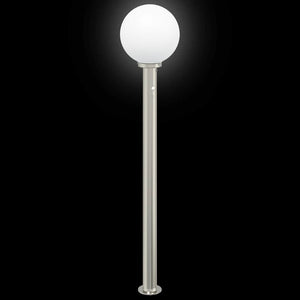 Edelstahl Pollerleuchte mit Sensor 120cm