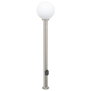 Pollerleuchten mit Sensor & Steckdose, 3er Set