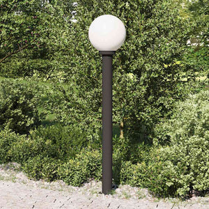 Schwarze Pollerleuchte 120cm IP44