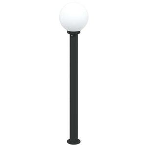 Schwarze Pollerleuchte 120cm IP44