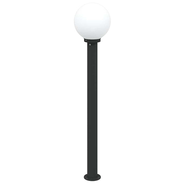 Schwarze Pollerleuchte 120cm IP44