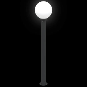 Schwarze Pollerleuchte 120cm IP44