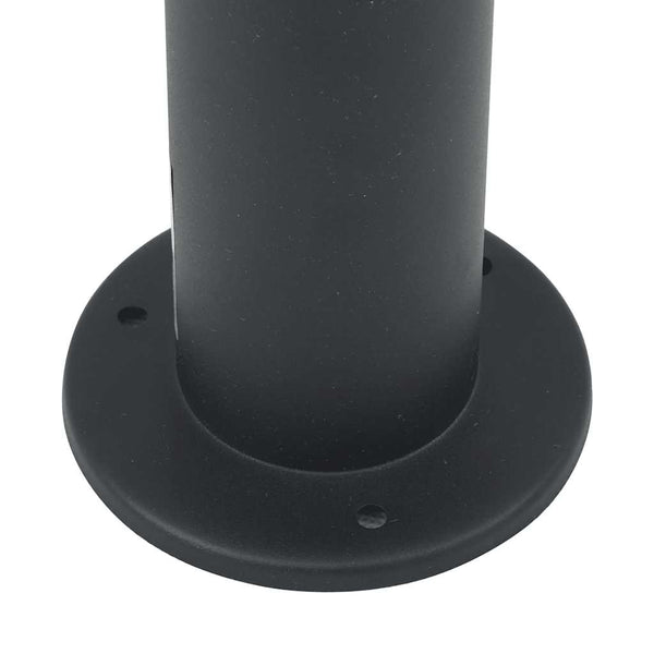 Schwarze Pollerleuchte 120cm IP44