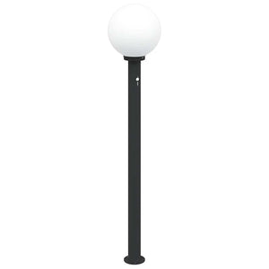 Pollerleuchte mit Sensor, 120 cm, Schwarz