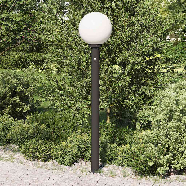 Pollerleuchte mit Sensor, 120 cm, Schwarz
