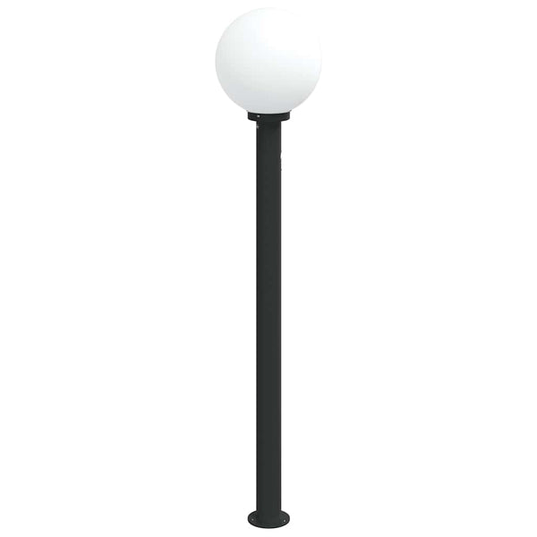 Pollerleuchte mit Sensor, 120 cm, Schwarz