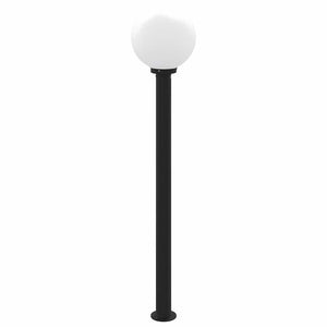 Pollerleuchte mit Sensor, 120 cm, Schwarz