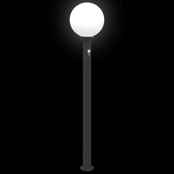 Pollerleuchte mit Sensor, 120 cm, Schwarz
