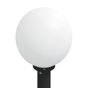 Pollerleuchte mit Sensor & Steckdose, 120cm, Schwarz