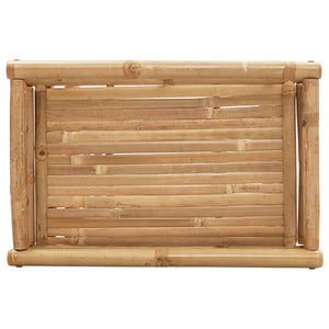 Klappbarer Tabletttisch aus Bambus 60x40 cm