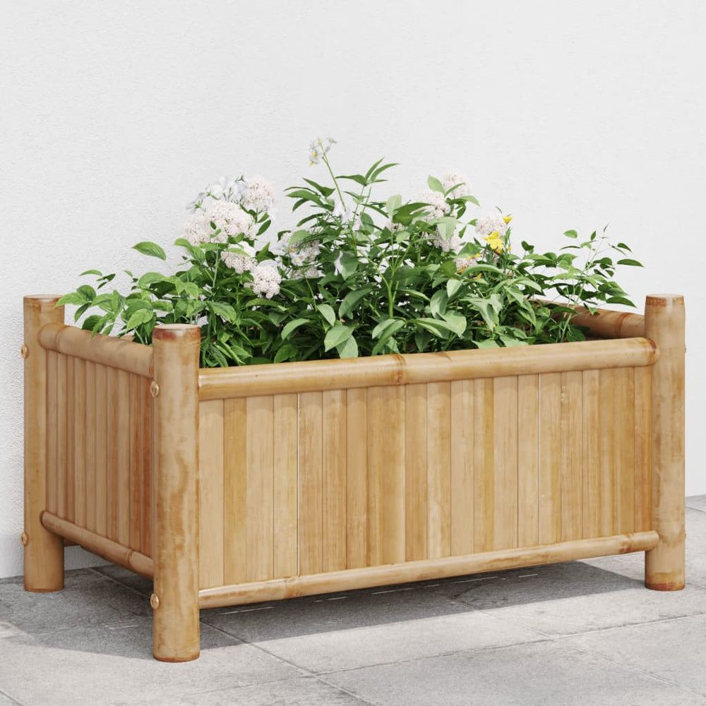 Bambus Pflanzkübel 50x30x25 cm