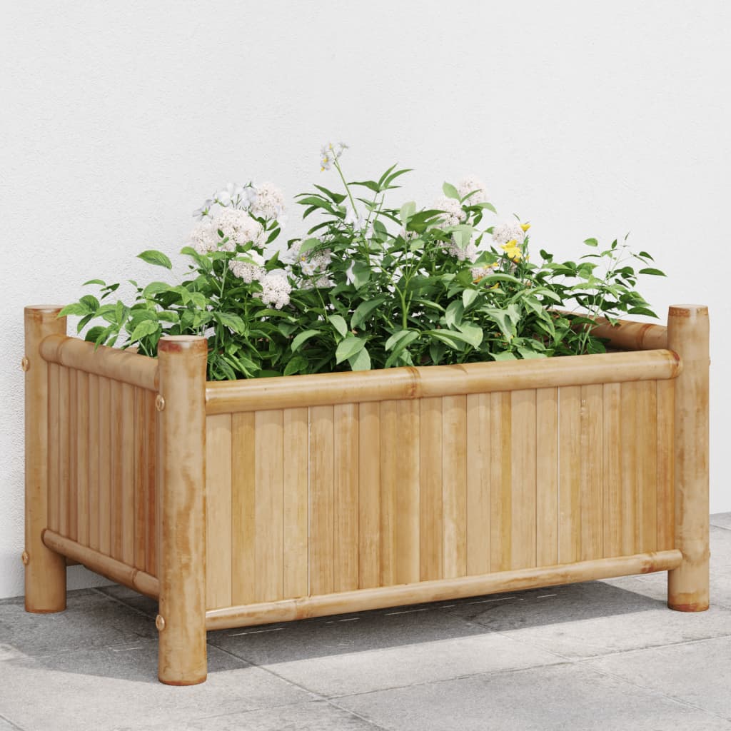 Bambus Pflanzkübel 50x30x25 cm