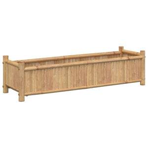 Bambus Pflanzkübel 100x30x25 cm