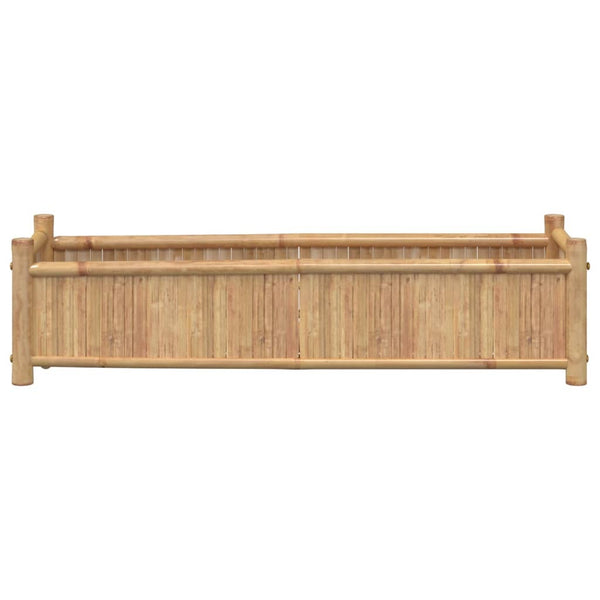 Bambus Pflanzkübel 100x30x25 cm