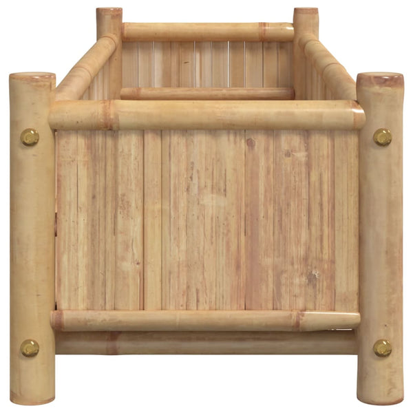 Bambus Pflanzkübel 100x30x25 cm