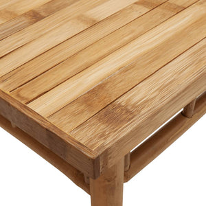 Bambus Couchtisch 45x45 cm