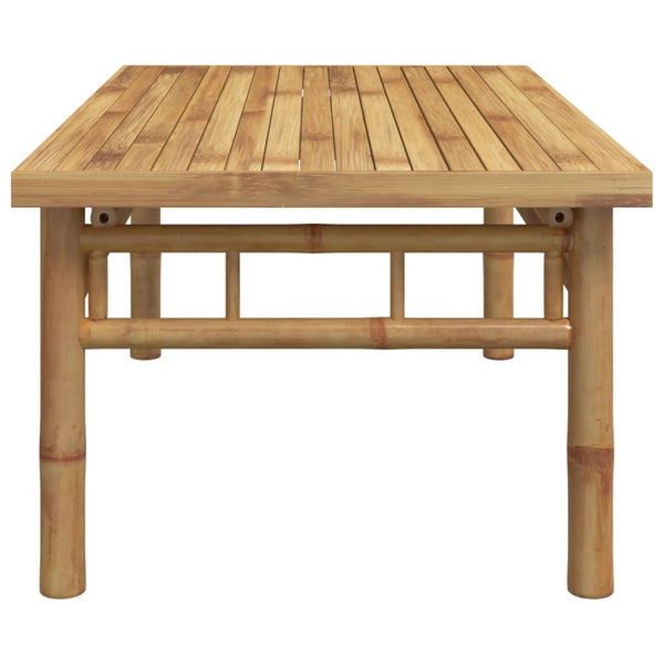 Bambus Couchtisch 90x50 cm