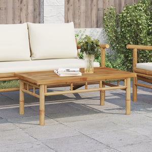 Bambus Couchtisch 90x50 cm
