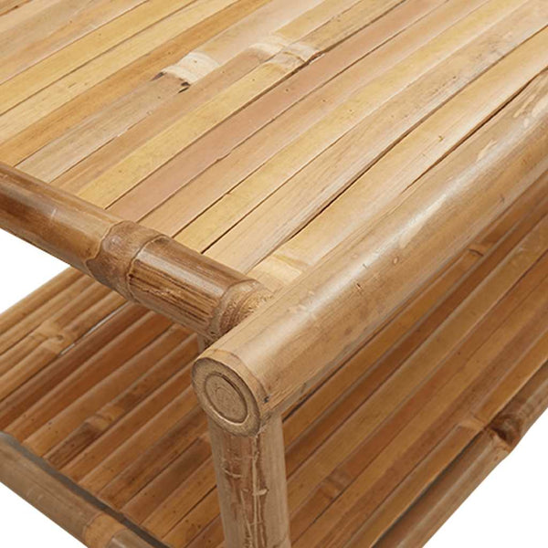 Couchtisch Bambus 90x50x45 cm