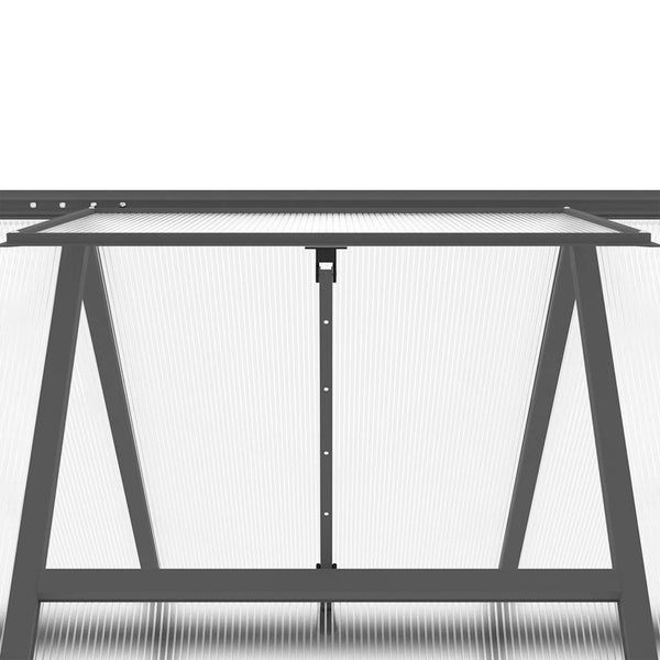 Gewächshaus mit Fundamentrahmen 334x169 cm