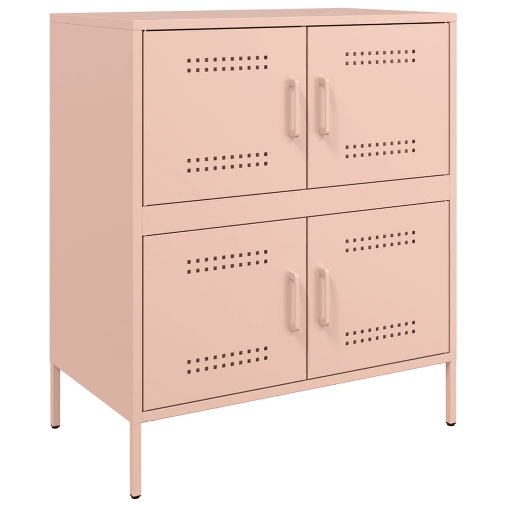 Rosa Stahl Sideboard, 68 cm