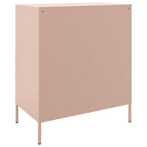 Rosa Stahl Sideboard, 68 cm