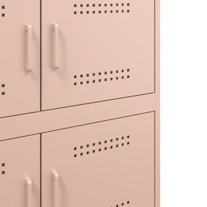 Rosa Stahl Sideboard, 68 cm