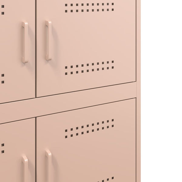 Rosa Stahl Sideboard, 68 cm