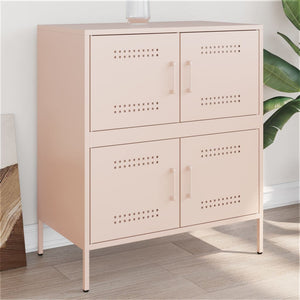 Rosa Stahl Sideboard, 68 cm