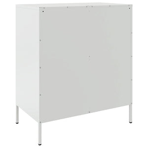 Weißes Stahl Sideboard 68x39x79 cm