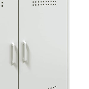 Weißes Stahl Sideboard 68x39x79 cm