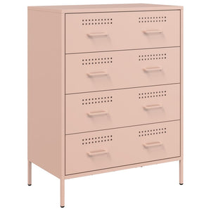 Stahl Sideboard Rosa, 68 cm