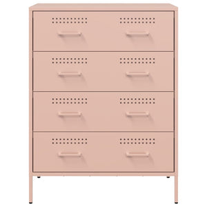 Stahl Sideboard Rosa, 68 cm