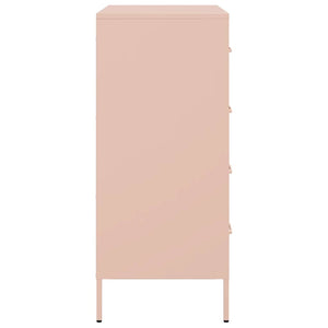 Stahl Sideboard Rosa, 68 cm