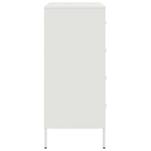 Weißes Sideboard Stahl 68x89 cm