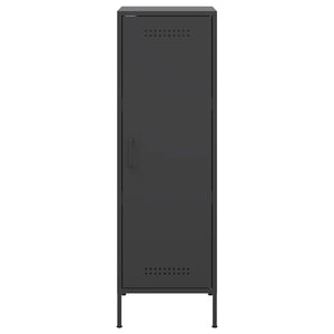 Schwarzes Highboard 36x39x113 cm Stahl