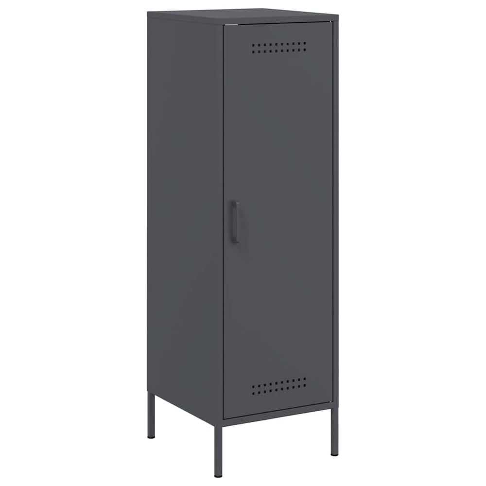 Highboard Anthrazit Stahl 36x39x113cm